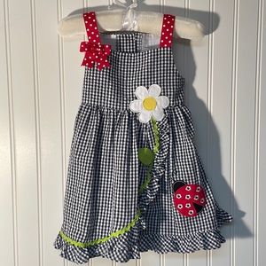Emily Rose | Embroidered Dress | 2T